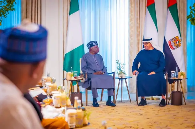 Tinubu a Dubai