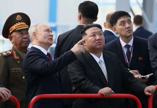Путин и Ким Чен Ын