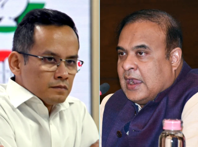 गौरव गोगोई और हिमंता बिस्वा शर्मा