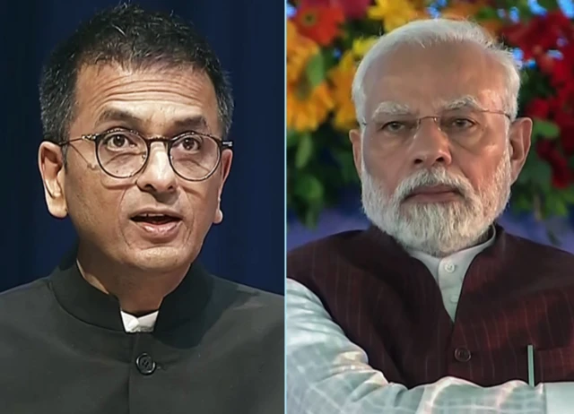 सीजेआई चंद्रचूड़ और पीएम मोदी