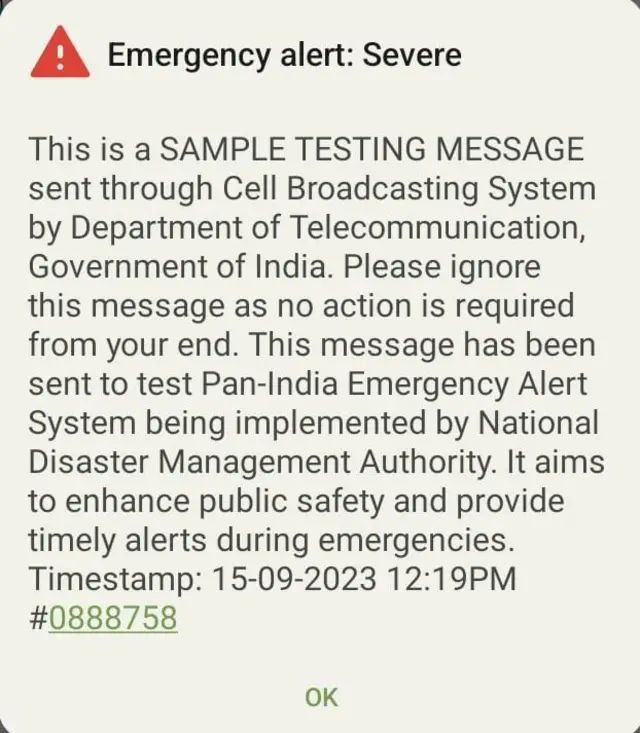 message
