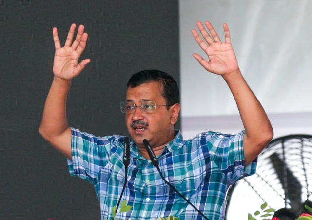 दिल्ली के मुख्यमंत्री अरविंद केजरीवाल