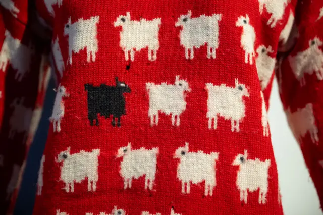 سترة الخروف الأسود