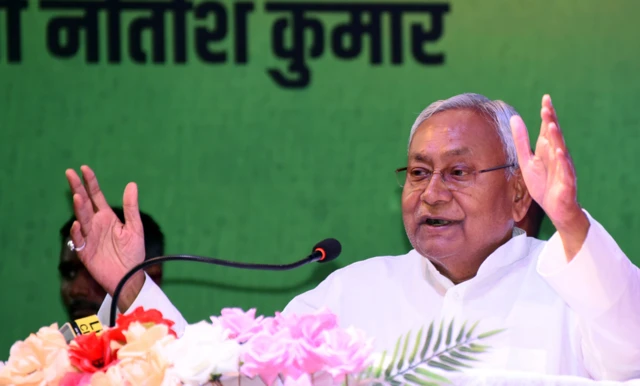 बिहार के मुख्यमंत्री नीतीश कुमार