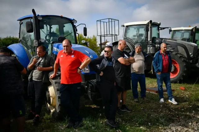 Протест болгарских фермеров 18 сентября