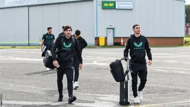 Newcastle return to Champions League afta 20 years