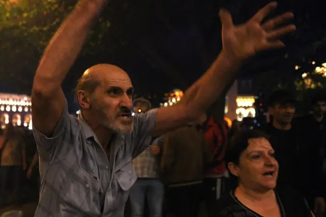 Протесты в Ереване