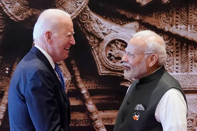 बाइडन, मोदी