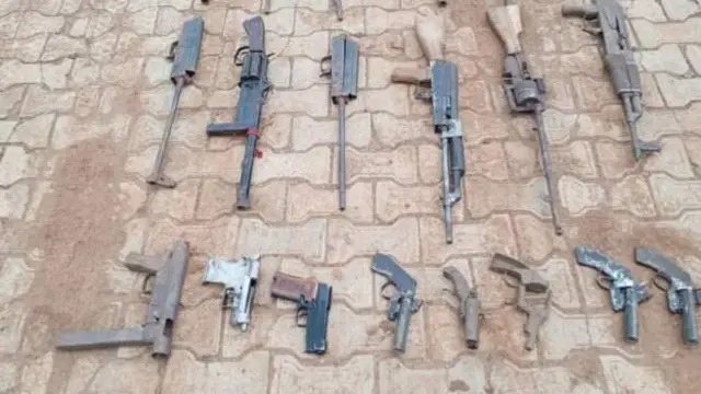 Aworan ibọn ti awọn ọmọ ogun ri gba