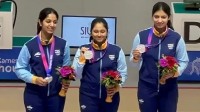 चीन के हांगज़ो में चल रहे 19वें एशियाई खेलों में भारत ने दो मेडल अपने नाम किए हैं.