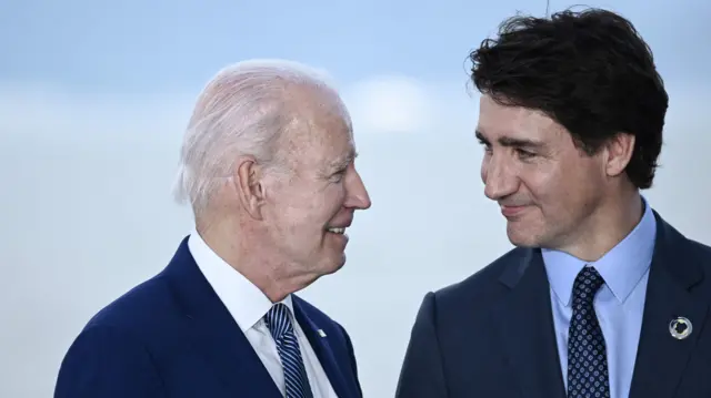 कनाडा को अमेरिका