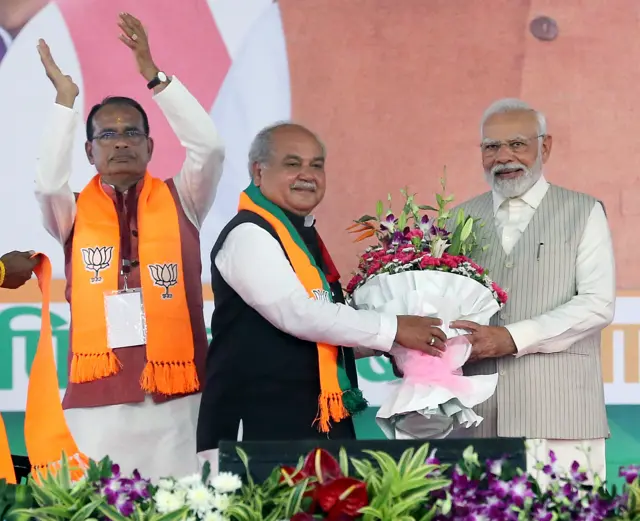 पीएम मोदी और तोमर