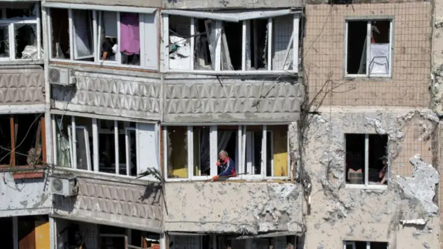 Последствия удара в Одессе