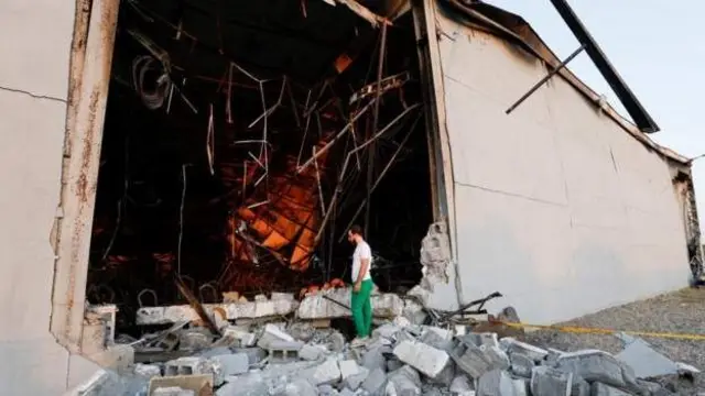 Ọkụ gbariri ụlọ agbamakwụkwọ a