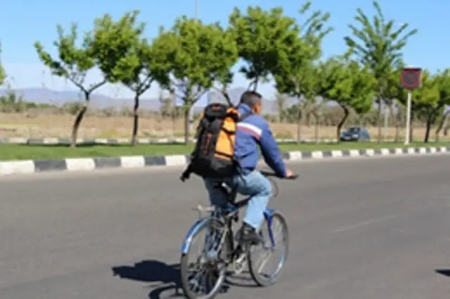 دوچرخه سوار ایرانی