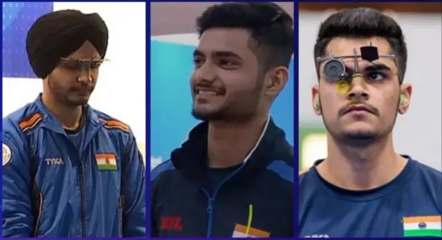 షూటింగ్ జట్టు సభ్యులు