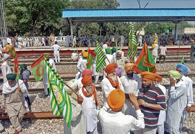 किसान विरोध प्रदर्शन