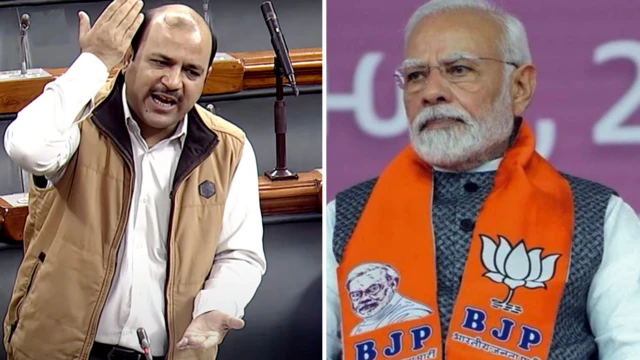 दानिश अली और पीएम नरेंद्र मोदी