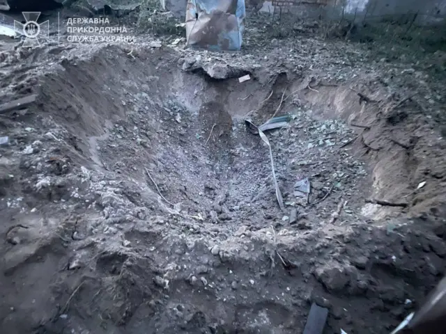 Обломки беспилотника, сбитого в Одесской области