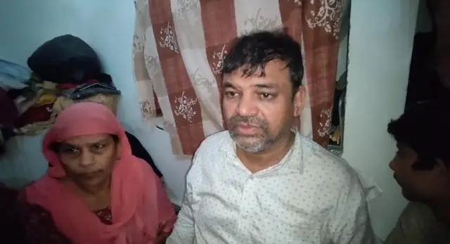 मृतक इक़बाल के पिता अब्दुल मजीद