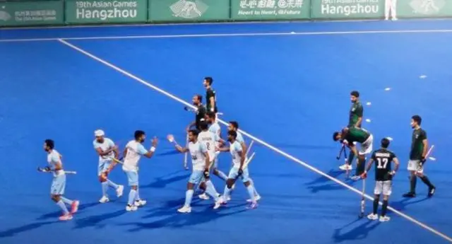 ఏషియన్ గేమ్స్: పాకిస్తాన్‌పై విజయం సాధించి సెమీస్‌కు చేరిన భారత హాకీ జట్టు