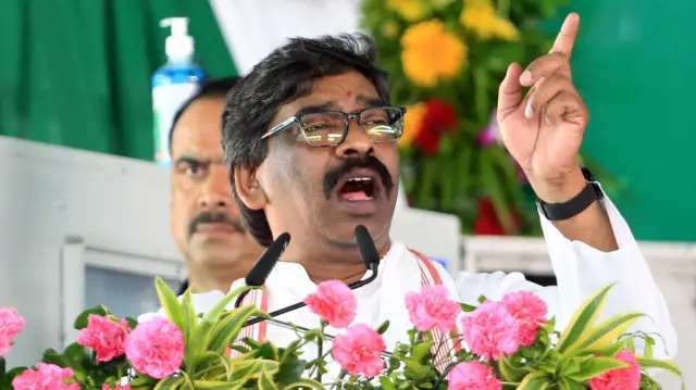 झारखंड के मुख्यमंत्री हेमंत सोरेन