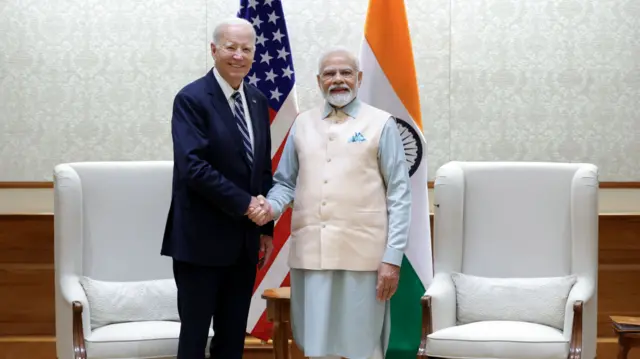 बाइडन और मोदी