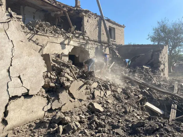 Обстрел Одрадокаменки