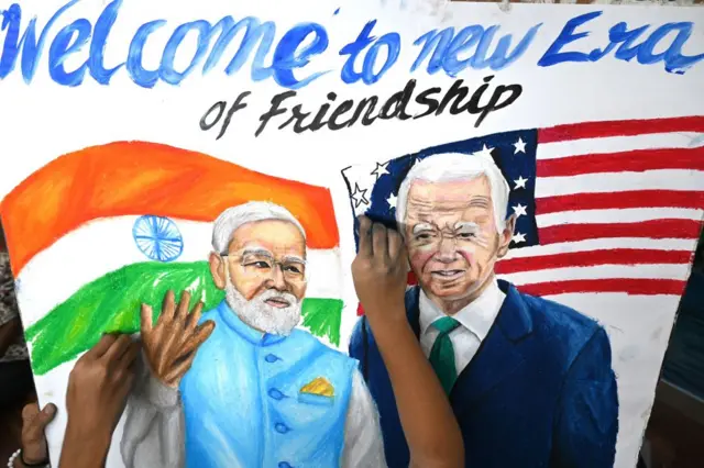 बाइडन और मोदी