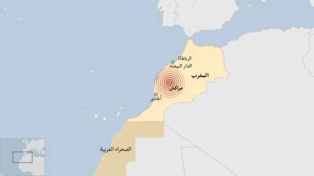 خريطة المغرب
