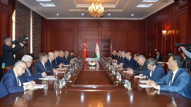 دیدار هیات ترکیه از تاجیکستان