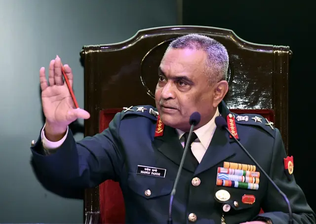 भारतीय सेना प्रमुख जनरल मनोज पांडे