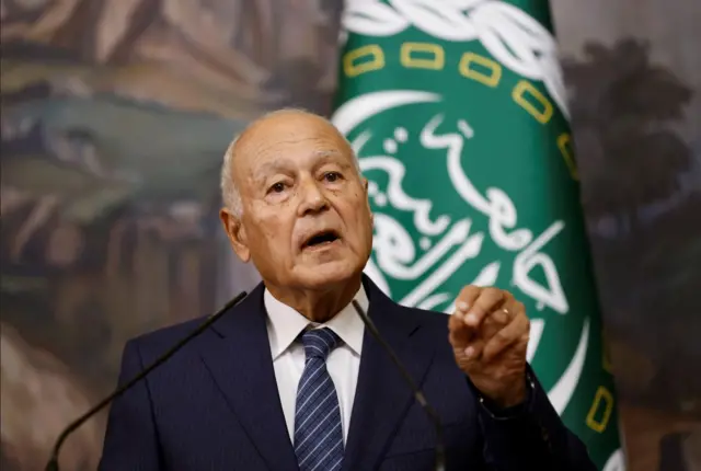 أمين عام جامعة الدول العربية أحمد أبو الغيط