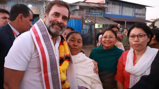 Rahul Gandhi, Manipur, Congress