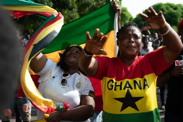 Ghana fans