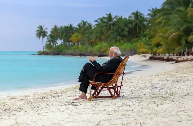 लक्षद्वीप, मोदी