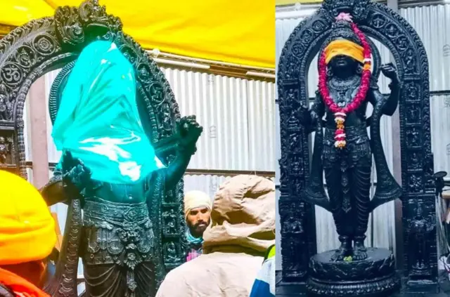 అయోధ్యలో రాముడి విగ్రహం