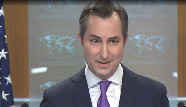 अमेरिकी विदेश मंत्रालय के प्रवक्ता मैथ्यू मिलर