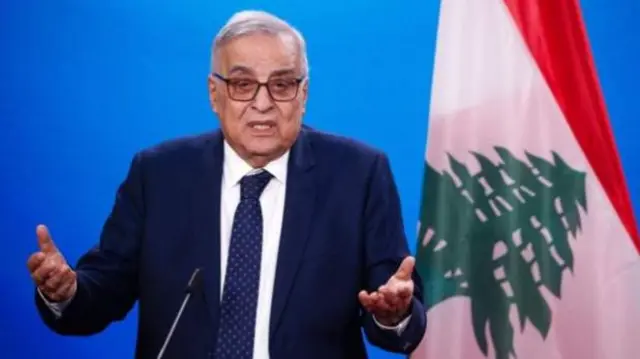 وزير الخارجية اللبناني