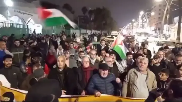 تظاهرة في مدينة إربد الأردنية