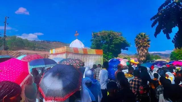 Namoota Haragee Lixaa, aanaa Xuullootti Ayyaana Cuuphaa kabajataa turan