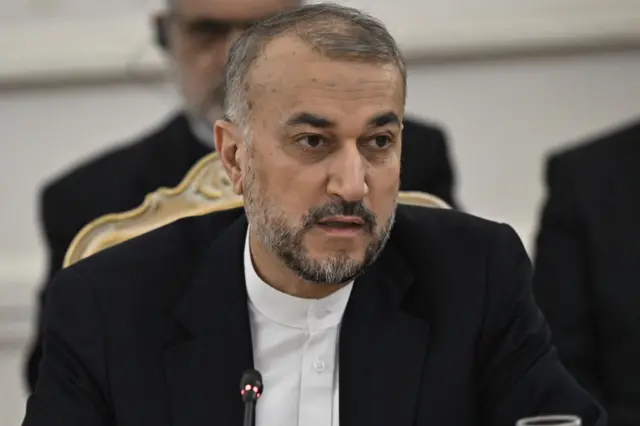 ईरान के विदेश मंत्री आमिर अब्दुल्लाहियां