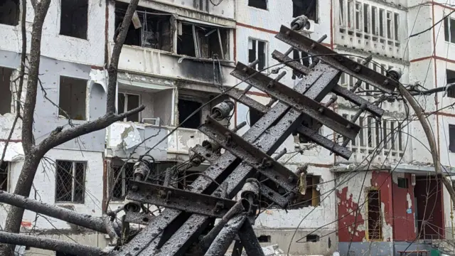 Последствия удара по Харьковской области