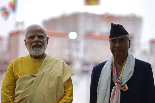 मोदी- देउबा