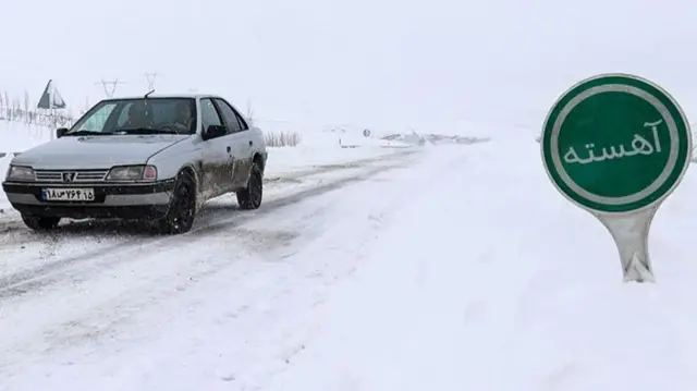 برف در ایران