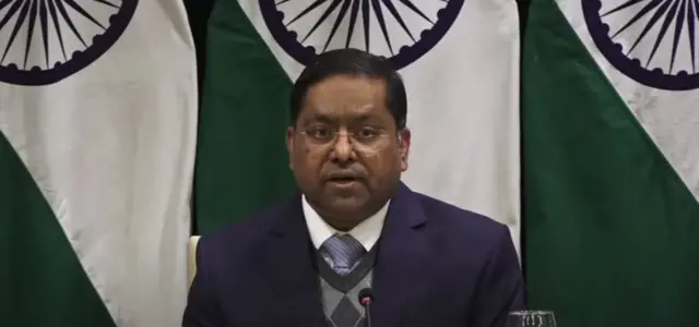 विदेश मंत्रालय के प्रवक्ता रणधीर जायसवाल