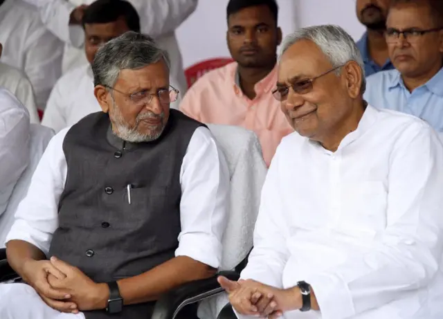 सुशील कुमार मोदी और नीतीश कुमार