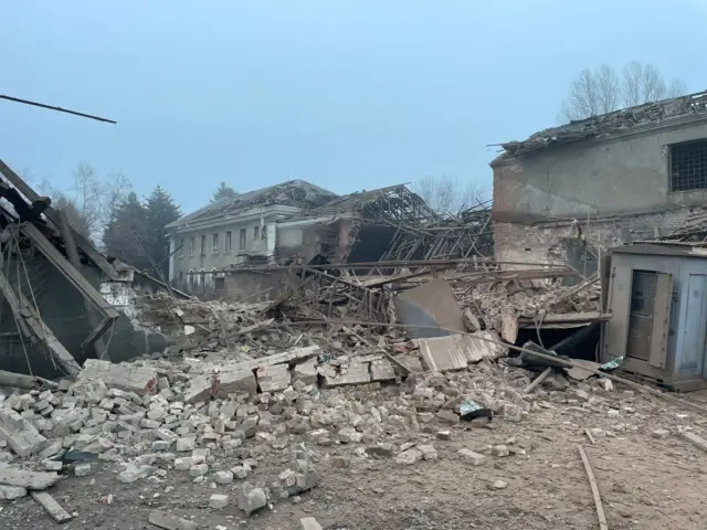 Россйский удар по Славянску