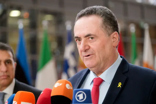 وزير الخارجية الإسرائيلي يسرائيل كاتس