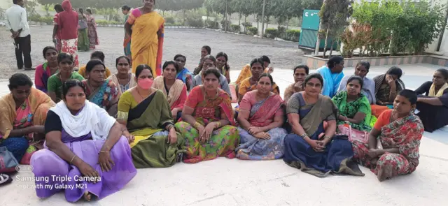 అంగన్వాడీ కార్యకర్తల ఆందోళన